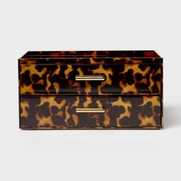 Leopard Print Stacking Drawers - Threshold™ | Target
