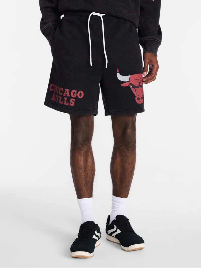 NBA, Men's & Big Men's Graphic Fleece Shorts, Chicago Bulls, Sizes XS-3XL | Walmart (US)