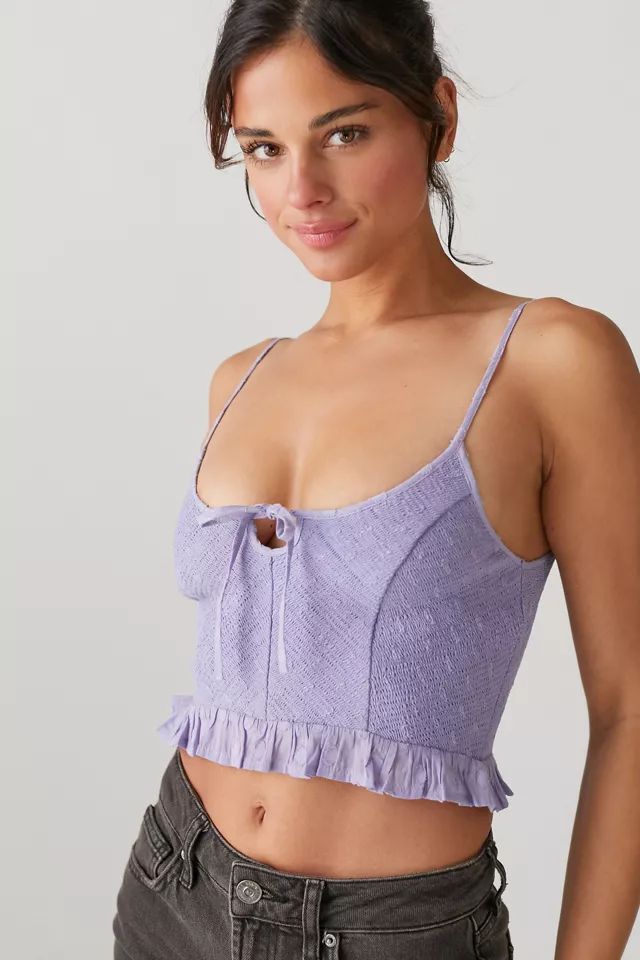 UO Janae Ruffle Cami | Urban Outfitters (US and RoW)