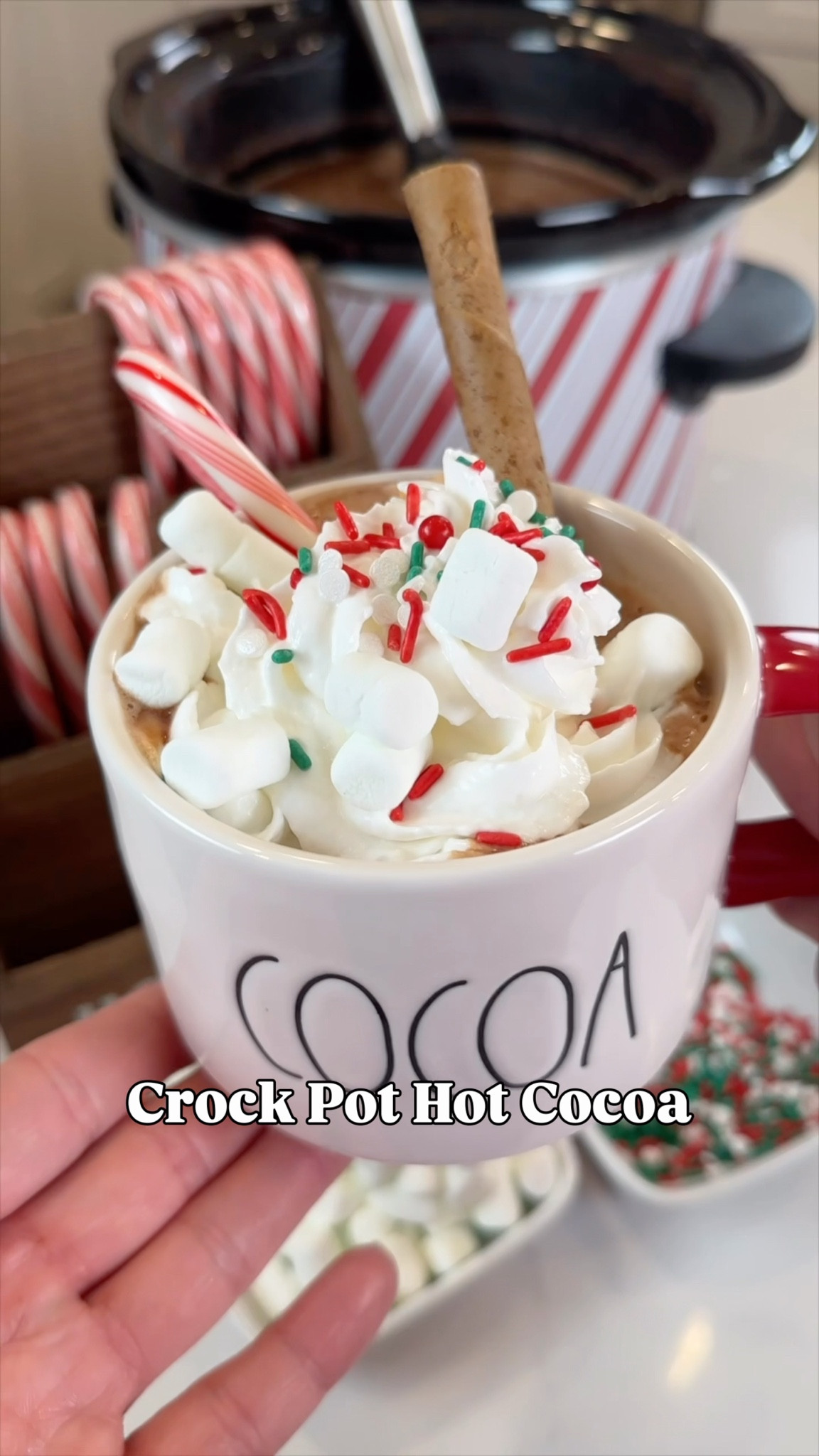 Slow-simmered, extra creamy Crock Pot Hot Cocoa ☕️✨ Just toss everything in the slow cooker and let your kitchen smell like pure holiday magic. Linked all my fave mugs, toppings, and cocoa essentials on LTK! 🤍

#LTKHome #HolidayDrinks #CrockPotCocoa #HotCocoa #HotCocoaSeason #Christmas #Cocoa 


#LTKHoliday #LTKSeasonal #LTKHome
