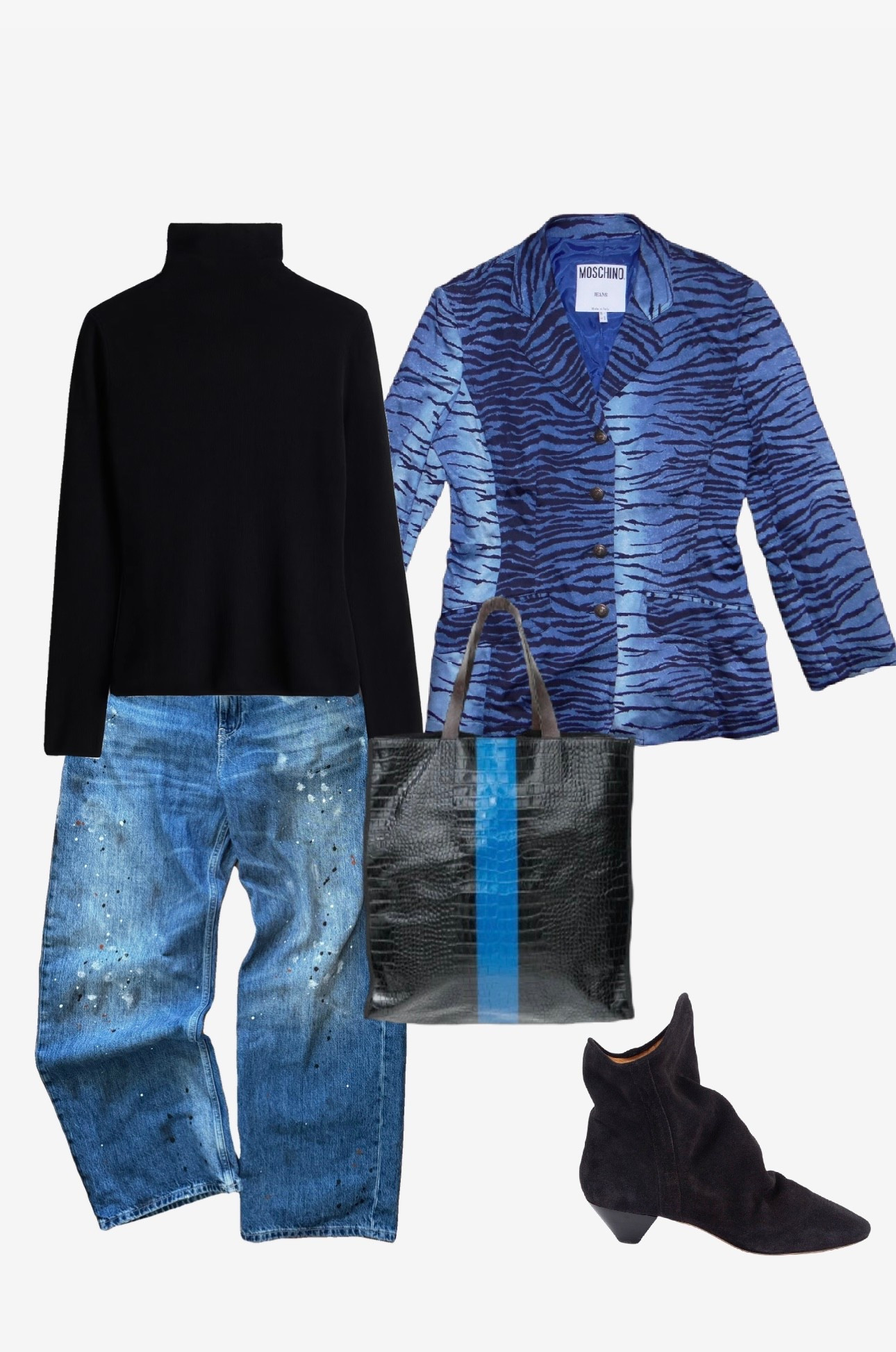 Same outfit base as yesterday but I swapped the blazer, boots, and bag. 

Blazer and bag are secondhand/vintage.


#LTKootd #LTKOver40