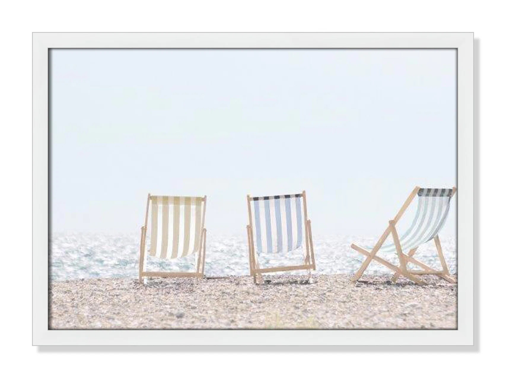 " Beach Chairs " by Leah Straatsma | Wayfair North America