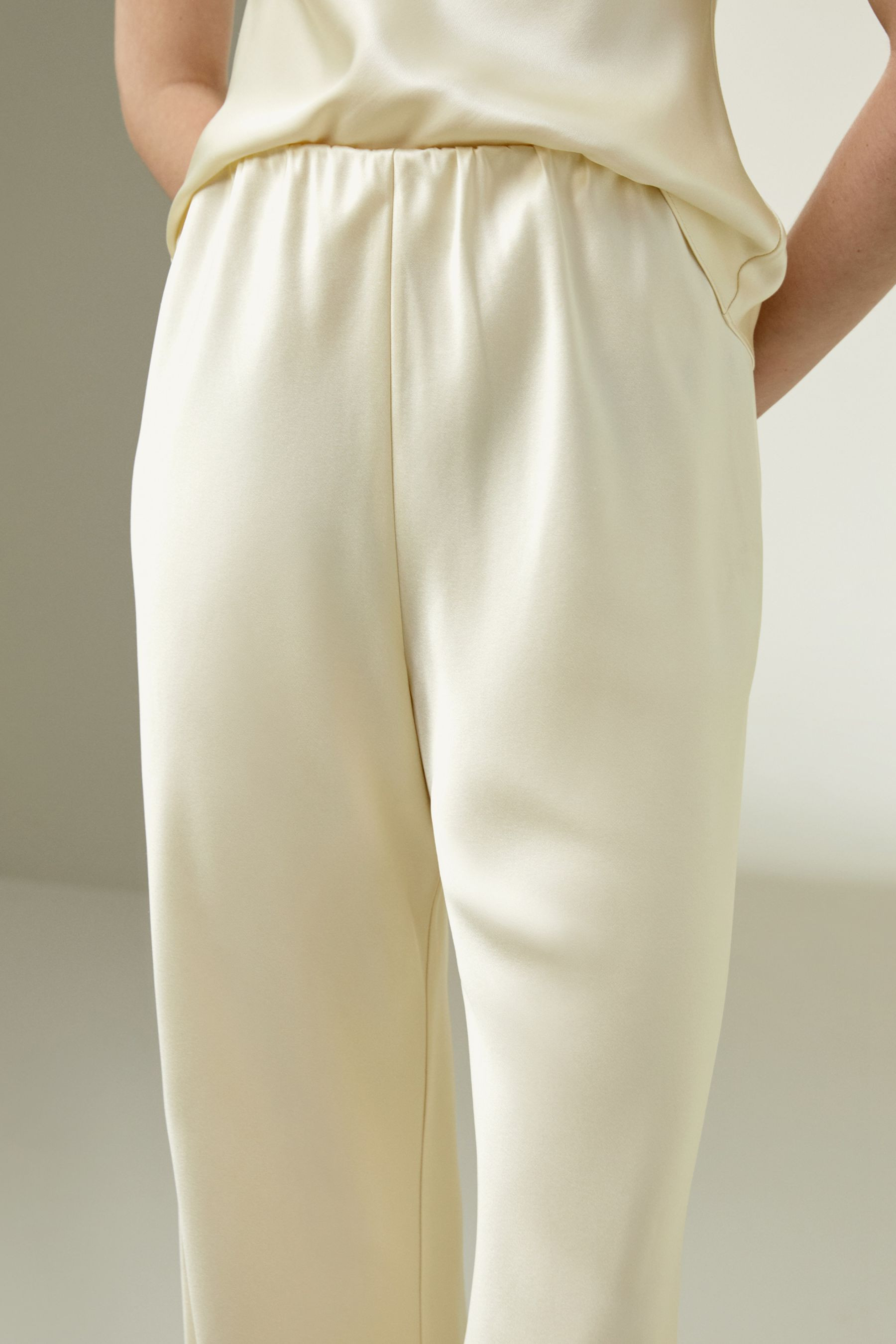 Full bias cut silk pants | LILYSILK