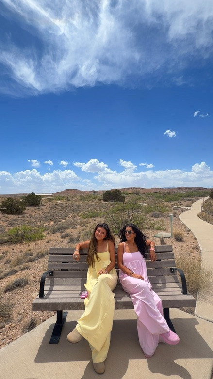 Twinning with my oldest daughter in New Mexico 🌄
@FreePeople #freepeople #travel #newmexico #romper #traveloufit

#LTKTravel #LTKdayinmylife #LTKootd