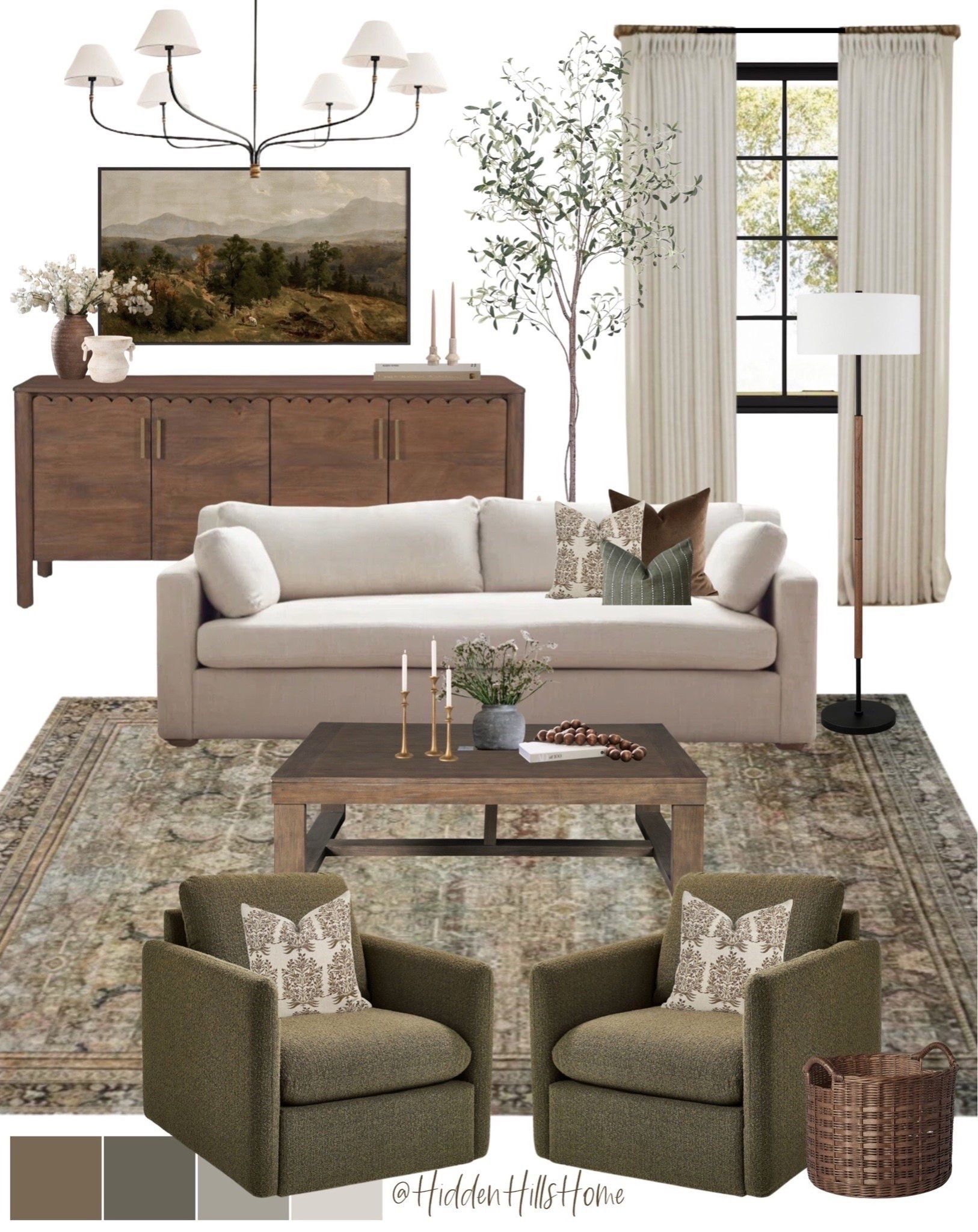 Living room decor mood board, living room decor ideas, living room inspiration, home decor, living room design #livingroom

#LTKSaleAlert #LTKHome #LTKSeasonal