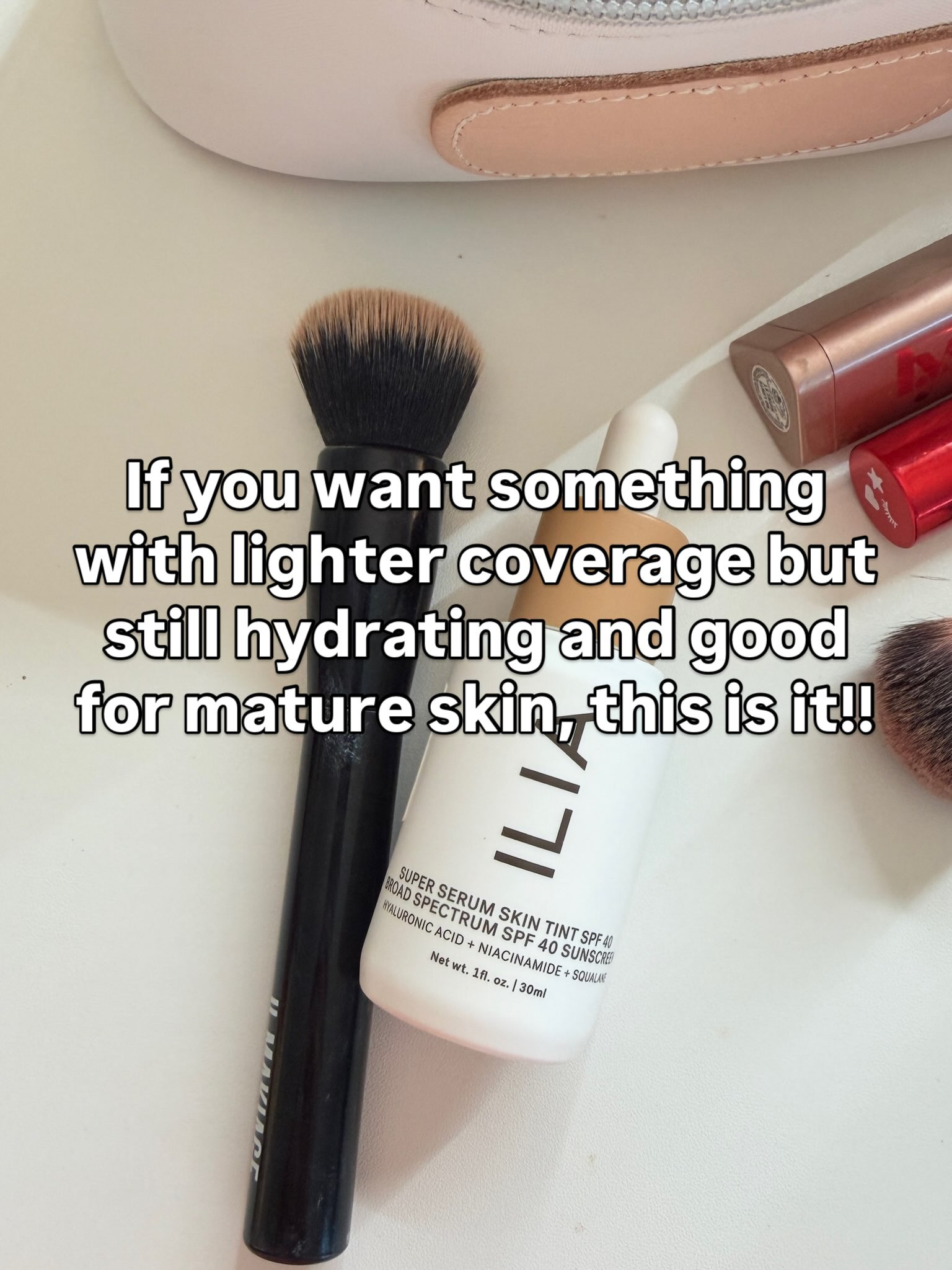 perfect when you want makeup with lighter coverage!
-
makeup, beauty, skincare, makeup over 40, makeup over 50, mature skin, grwm, sephora, ulta 

 #LTKgrwm #LTKmomlife #LTKBeauty