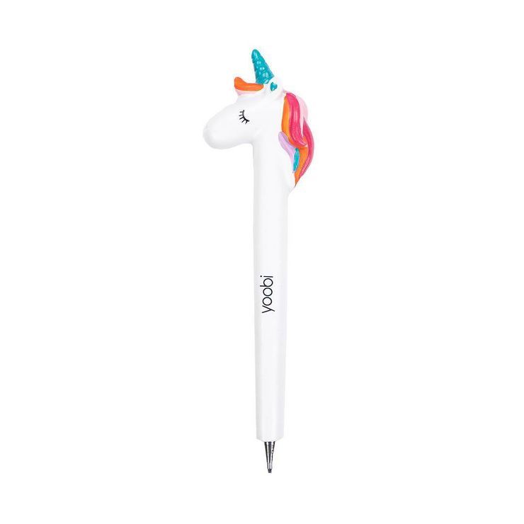 1ct Ballpoint Gel Pen Unicorn Black Ink  - Yoobi™ | Target