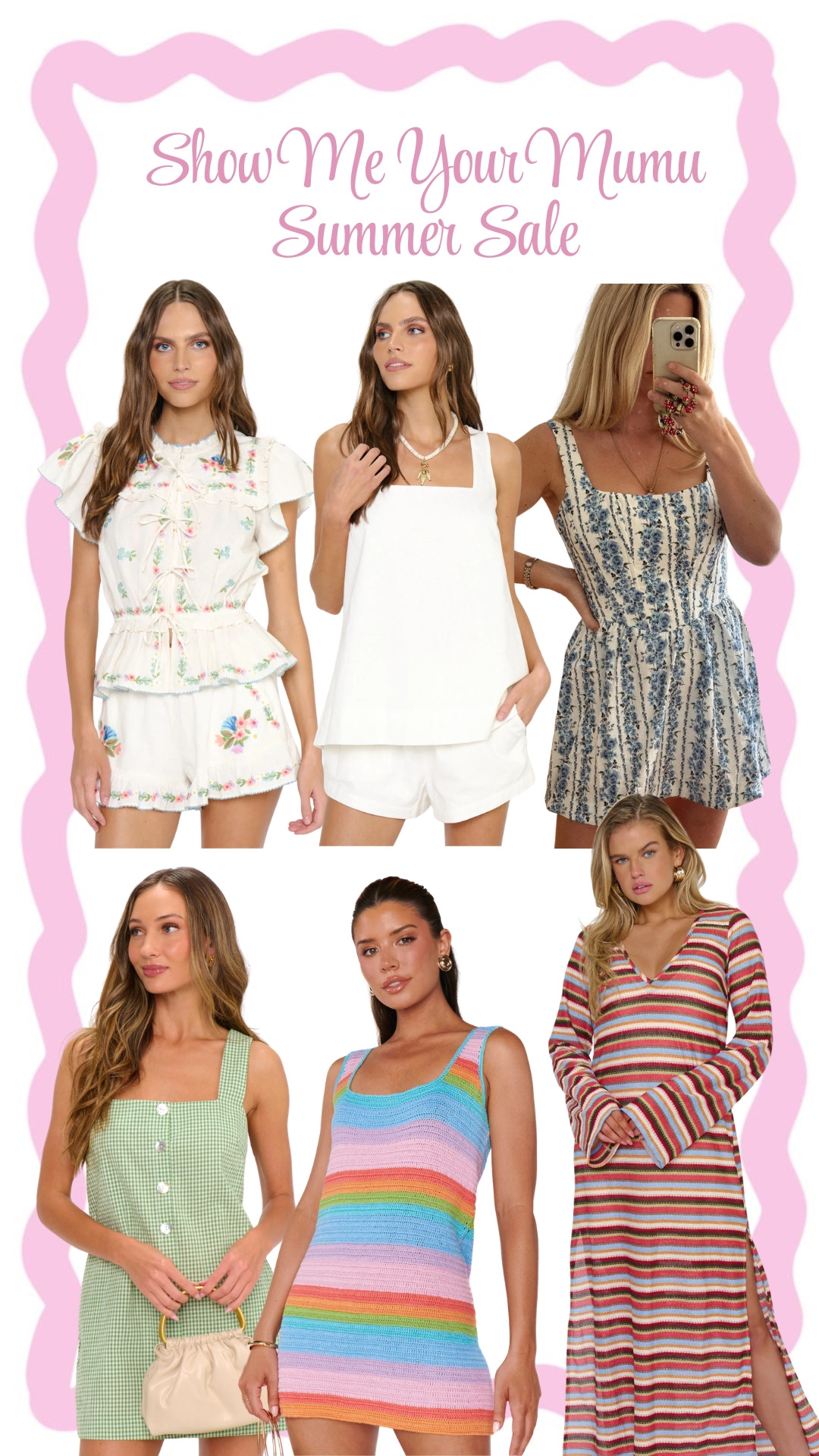 Show Me Your Mumu is having a sale! Use code: SUMMER  

 #LTKgrwm #LTKootd #LTKSaleAlert