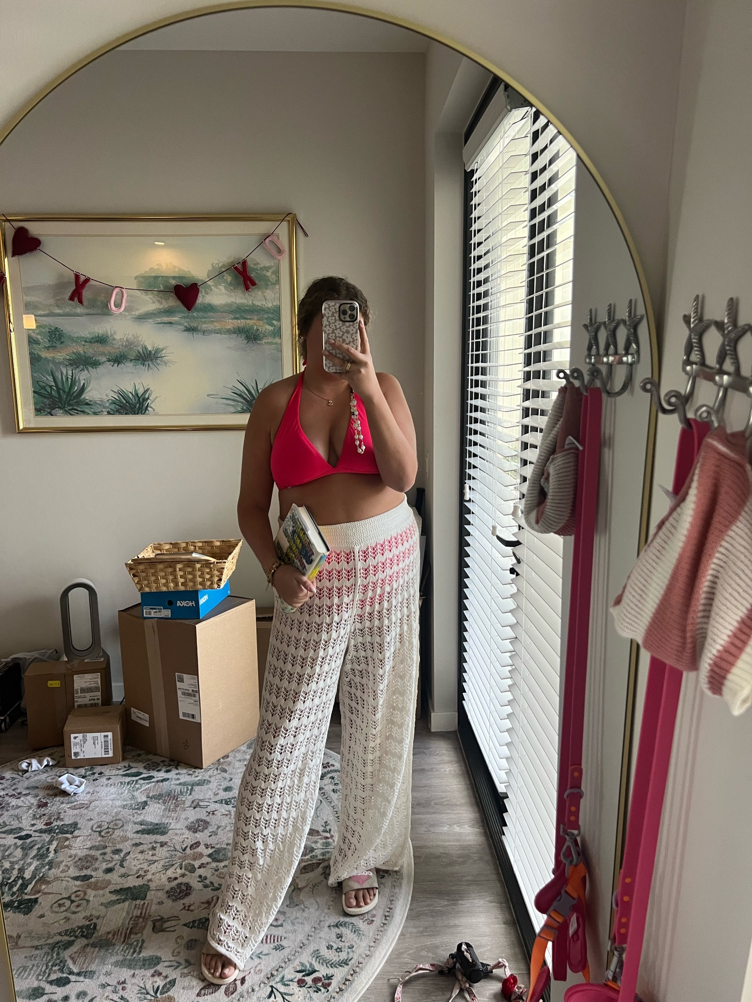 Curvy mid size swim suit and crochet pants coverup Spring break resort look, Abercrombie crochet pants, sunset swim bikini for curvy girls, mid size swim, Florida winter looks 

#LTKSeasonal #LTKswim #LTKmidsize