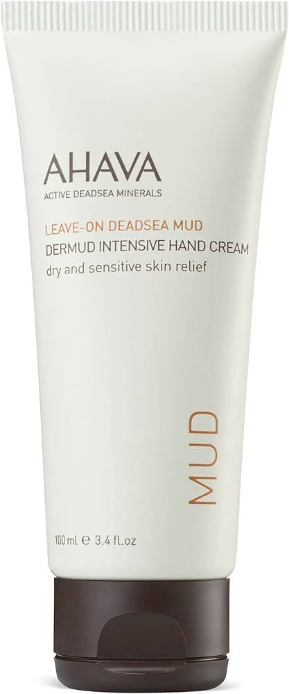 AHAVA Dermud Intensive Hand Cream - Intensely Hydrates, Soothes, Relieves Dry & Sensitive Hands, ... | Amazon (US)