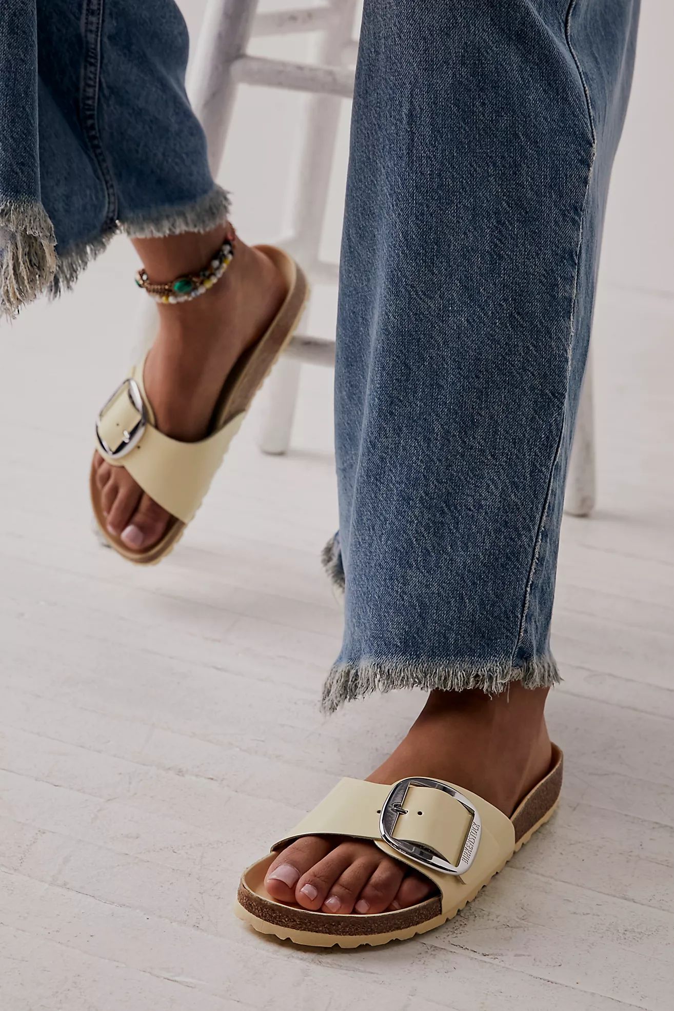 Madrid Big Buckle High Shine Birkenstock | Free People (Global - UK&FR Excluded)