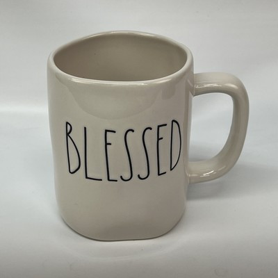 RAE DUNN Artisan Collection by Magenta BLESSED Coffee Mug Free Shipping! | eBay US