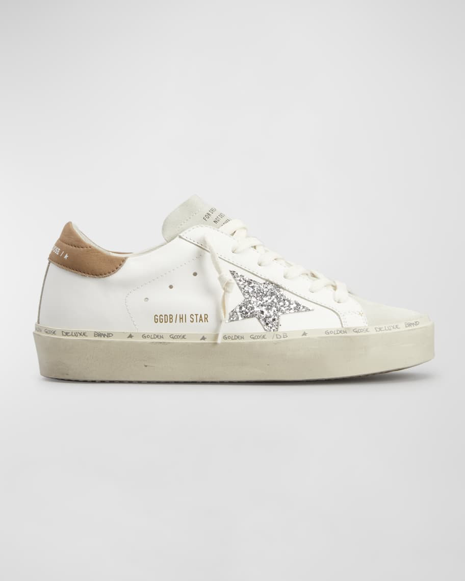 Hi Star Glitter Low-Top Sneakers | Neiman Marcus