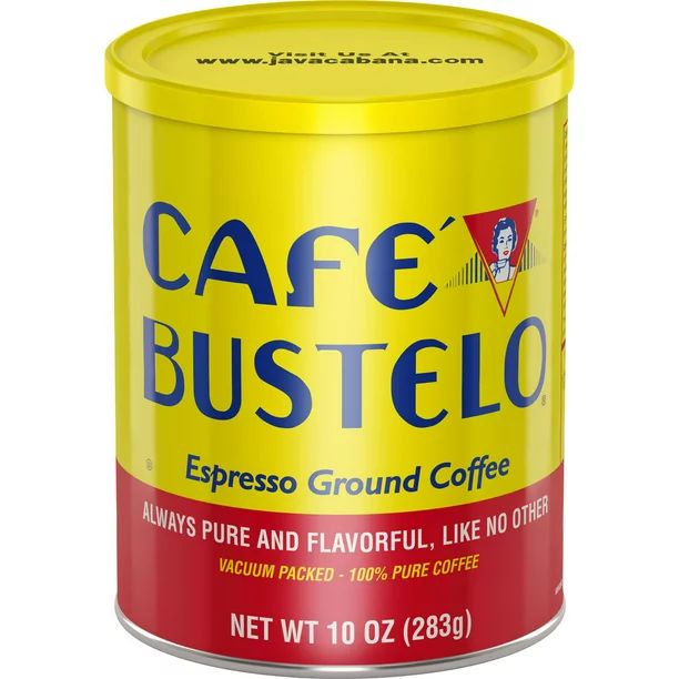 Café Bustelo, Espresso Style Dark Roast Ground Coffee, 10 oz. Can | Walmart (US)
