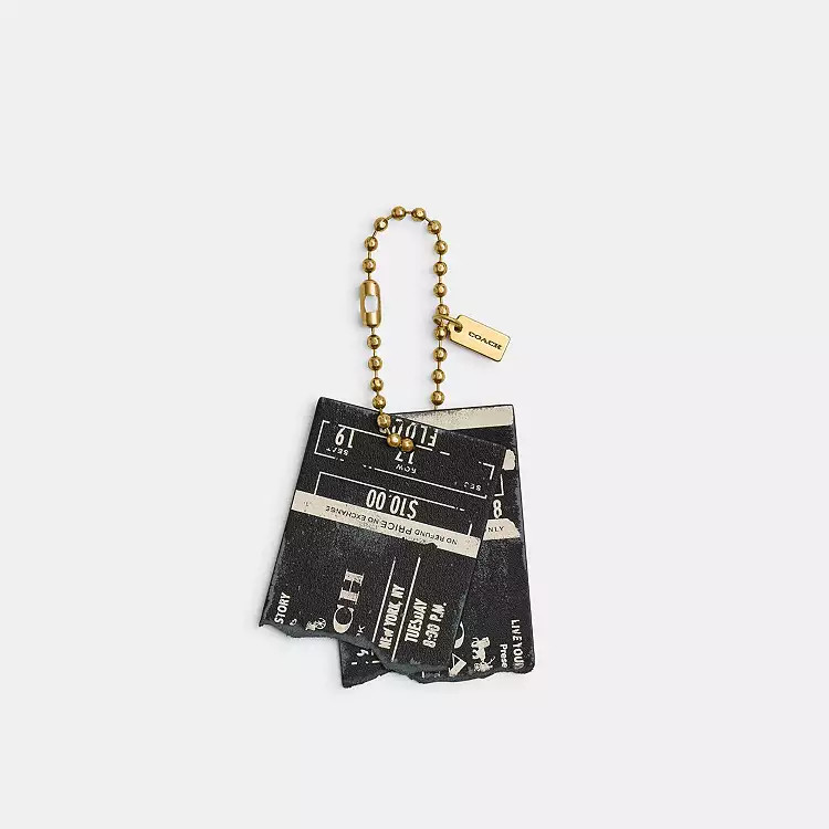 Friendship Concert Ticket Bag Charm | Coach (US)