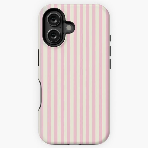 "Pink Coastal Stripes" iPhone Case for Sale by salespersonsara | Redbubble (US)