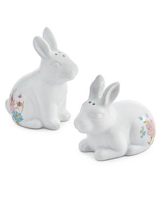 Easter Figural Bunny Salt & Pepper Shakers, Created for Macy's | Macys (US)