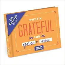 Knock Knock Why I'm Grateful for You Fill in the Love Book Fill-in-the-Blank Gift Journal



Hard... | Amazon (US)