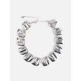 Scoop Women’s Silver-Tone Square Choker Necklace | Walmart (US)