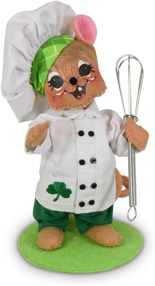 Annalee 6in Shamrock Chef Mouse | Amazon (US)