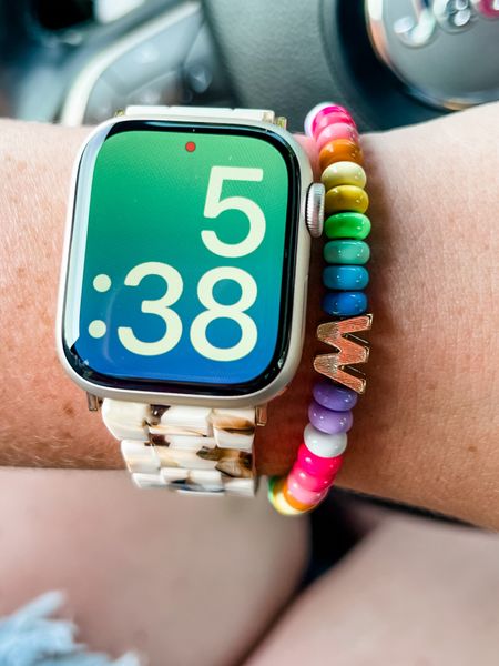 Loving my new Apple Watch hard band and this adorable colorful monogram bracelet. 
Jewelry
Summer bracelet
Colorful jewelry
Baublebar sale 

#LTKunder50 #LTKGiftGuide #LTKsalealert
