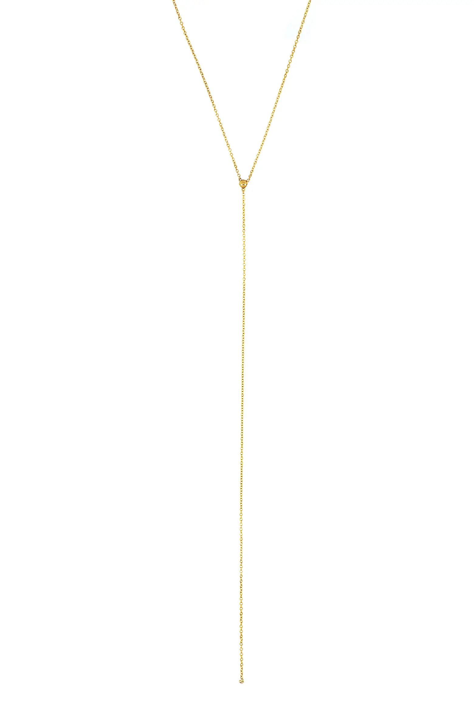 14K Gold Y-Necklace | Nordstrom