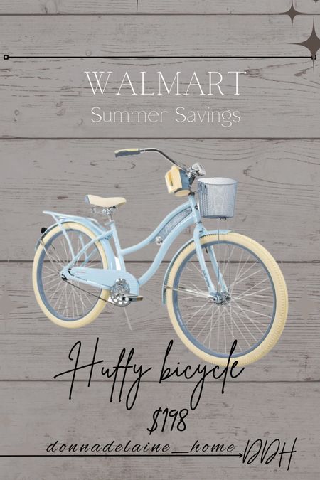 Walmart rollback price on this Summer classic. Ladies Huffy bicycle. Retro Summer! 
Ladies bike

#LTKSeasonal #LTKHome #LTKSaleAlert