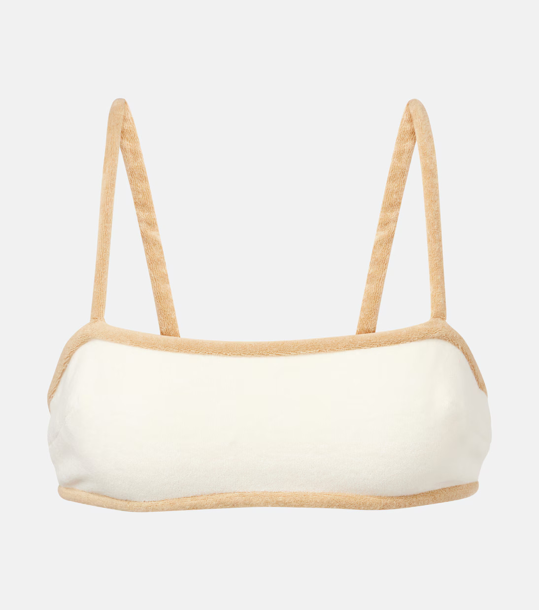 Cotton-blend terry crop top | Mytheresa (US/CA)