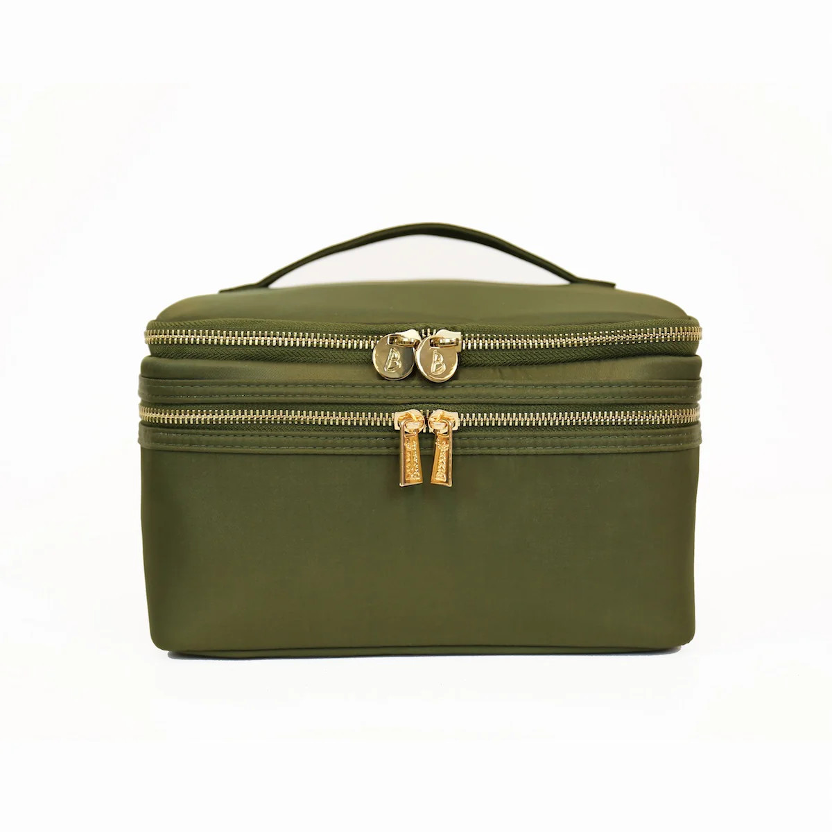 Travel Shelby Green Train Case | Biscuit Home