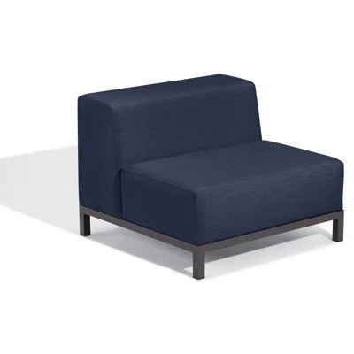 Koral Powder Coated Aluminum Outdoor Armless Lounge Chair | Wayfair North America