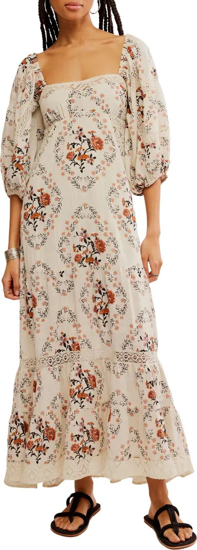 All the Attitude Print Lace Maxi Dress | Nordstrom