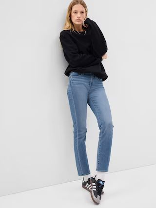 Mid Rise Classic Straight Jeans | Gap (US)