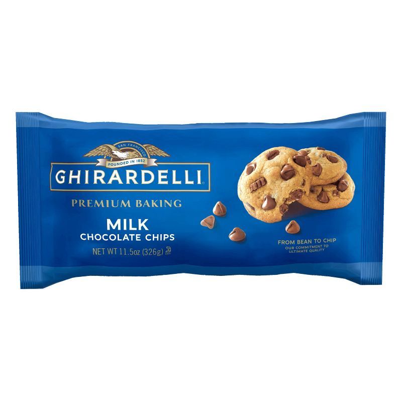 Ghirardelli Milk Chocolate Premium Baking Chips - 11.5oz | Target