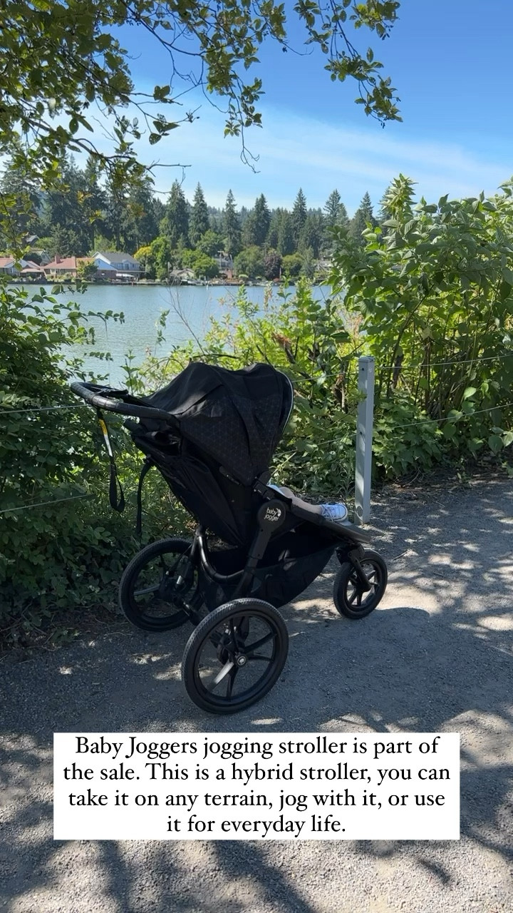 Baby Jogger Summit x3 single jogging stroller. Goes on all terrain, can use it jogging, or for everyday. Love the all black sleek color  

#LTKkids #LTKbaby #LTKxNSale