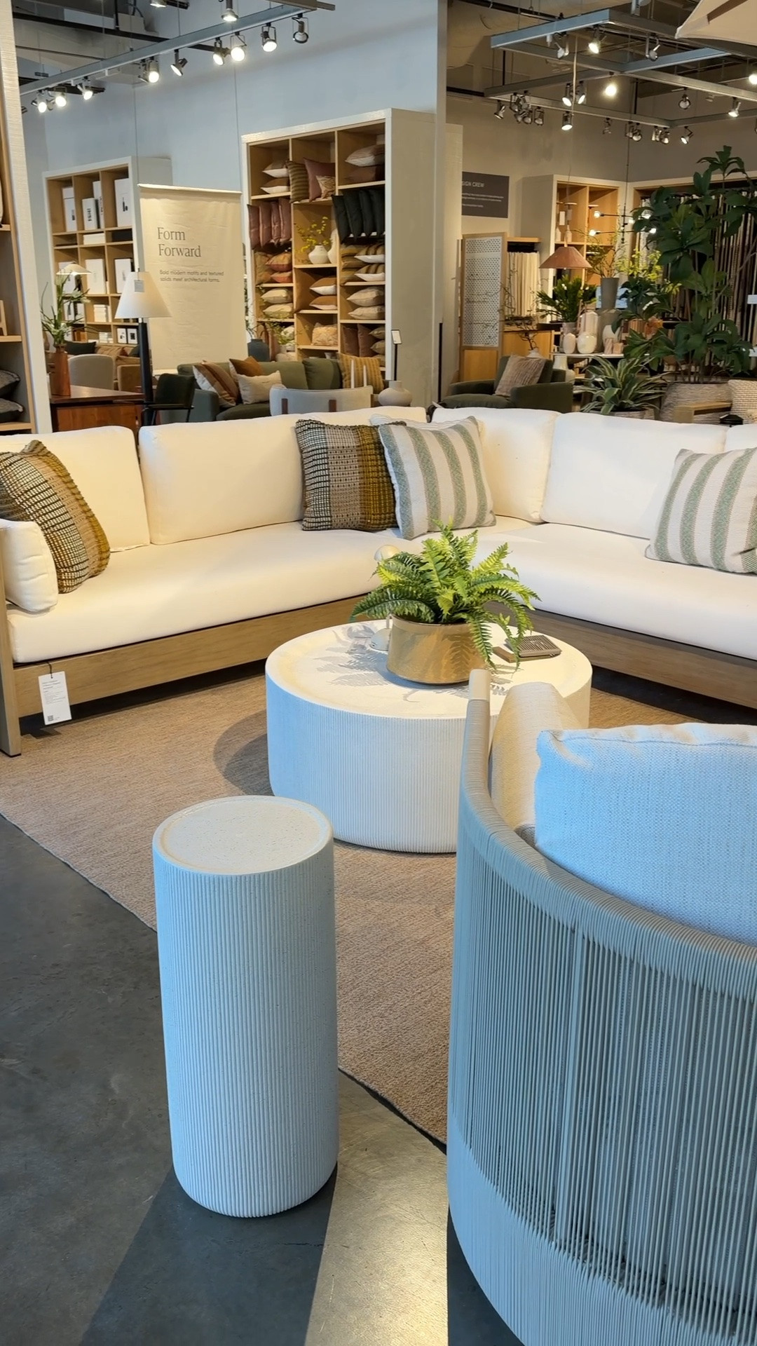 Outdoor lounge inspo!☀️ The West Elm Porto Outdoor Sectional in the Reef wood finish with Alabaster cushions creates such a beautiful modern patio setup. 🤎 Loving the mix of warm wood tones, soft neutral cushions, and airy woven texture—it feels relaxed, cozy, and elevated all at once. ☺️ Such a dreamy space for slow summer mornings and evenings outdoors. 🌳 #WestElm #OutdoorPatio #OutdoorFurniture

#LTKHome #LTKSaleAlert #LTKSeasonal