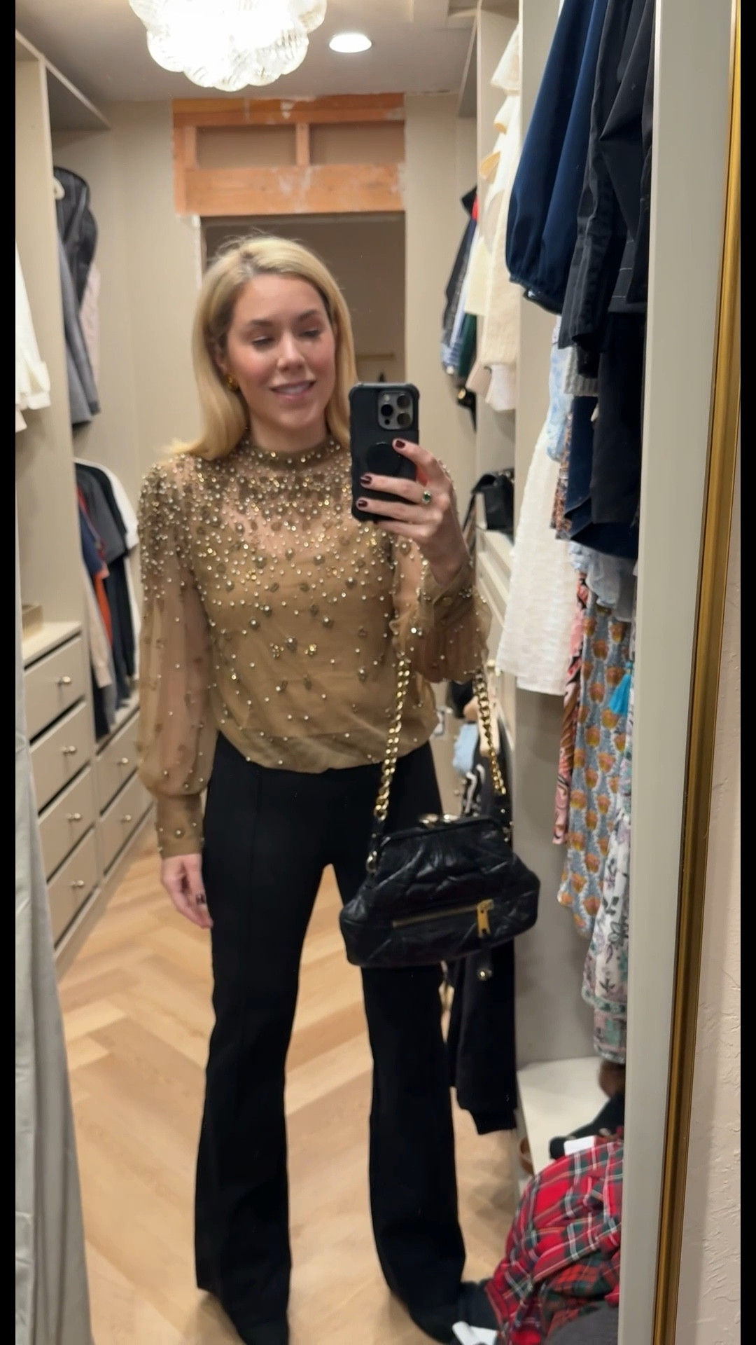 Tonight’s outfit 
This top would be perfect for NYE!
And these pants are soooo flattering!
NYE Outfit 
New Year’s Eve Outfit 
#LTKHoliday