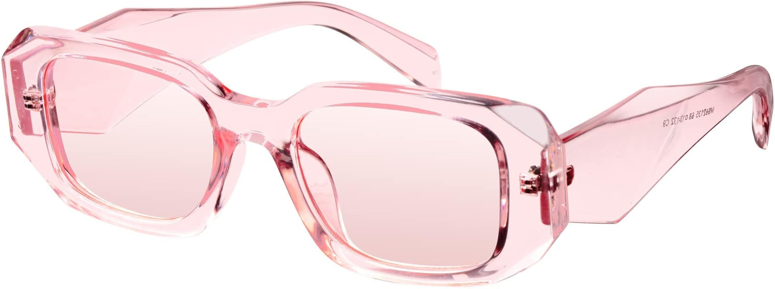 mosanana Trendy Rectangle Sunglasses for Women Men-Goulding | Amazon (US)