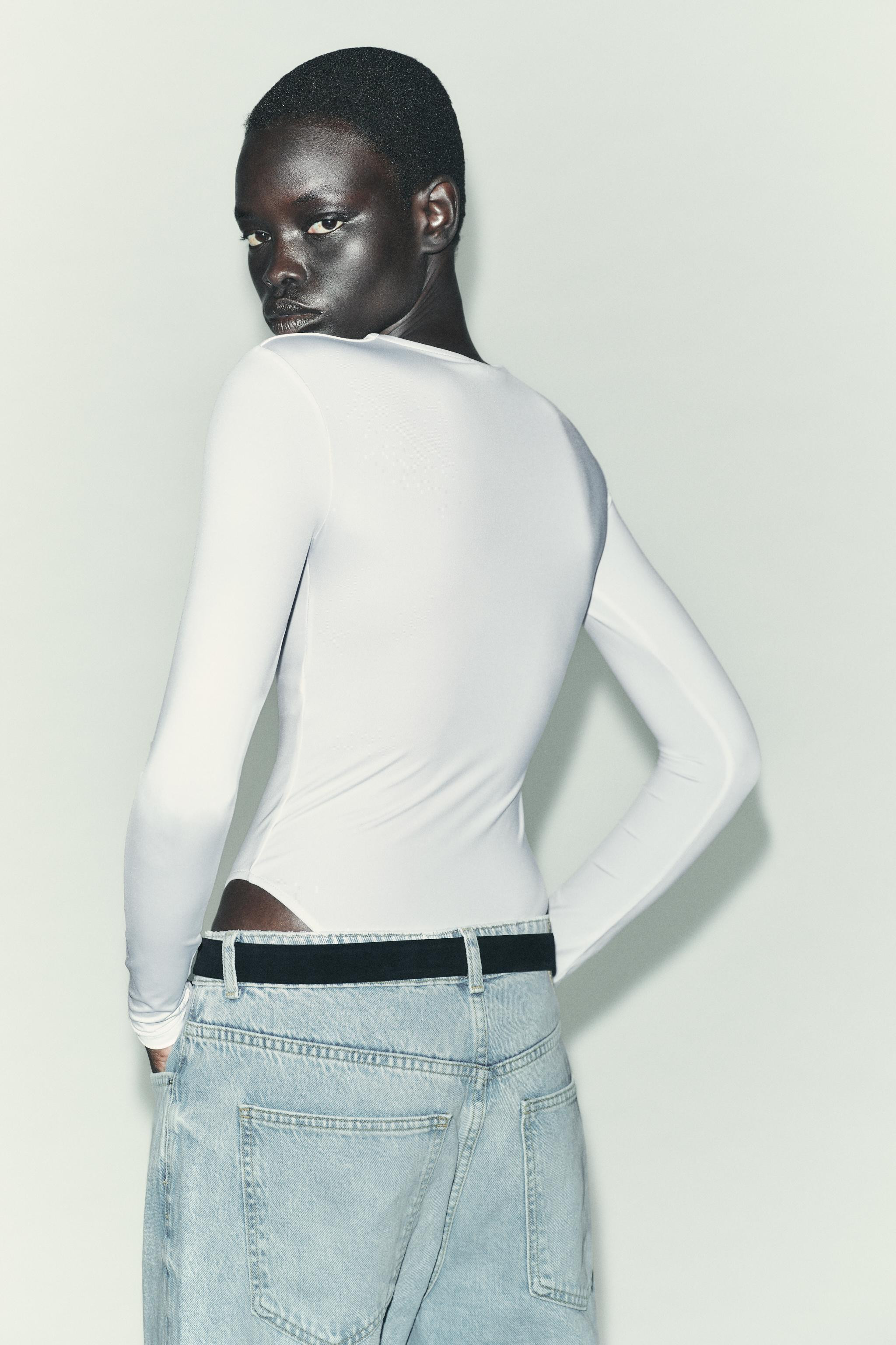 BASIC POLYAMIDE BODYSUIT | Zara US