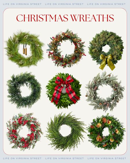 My top picks for Christmas wreaths for your home or front door! Includes fresh wreaths as well as winter wreaths that work beyond the holiday! These evergreen and flocked wreaths add simple holiday vibes to your home.
.
#ltkhome #ltkholiday #ltkfindsunder100 #ltkfindsunder50 #ltkstyletip #ltkseasonal #ltksalealert

#LTKSeasonal #LTKhome #LTKHoliday
