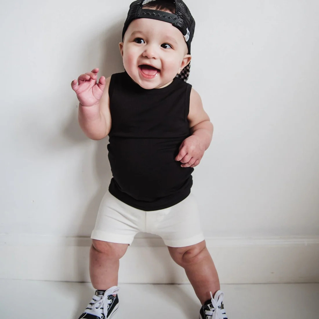 BIKER SHORTS- Natural | millie + roo