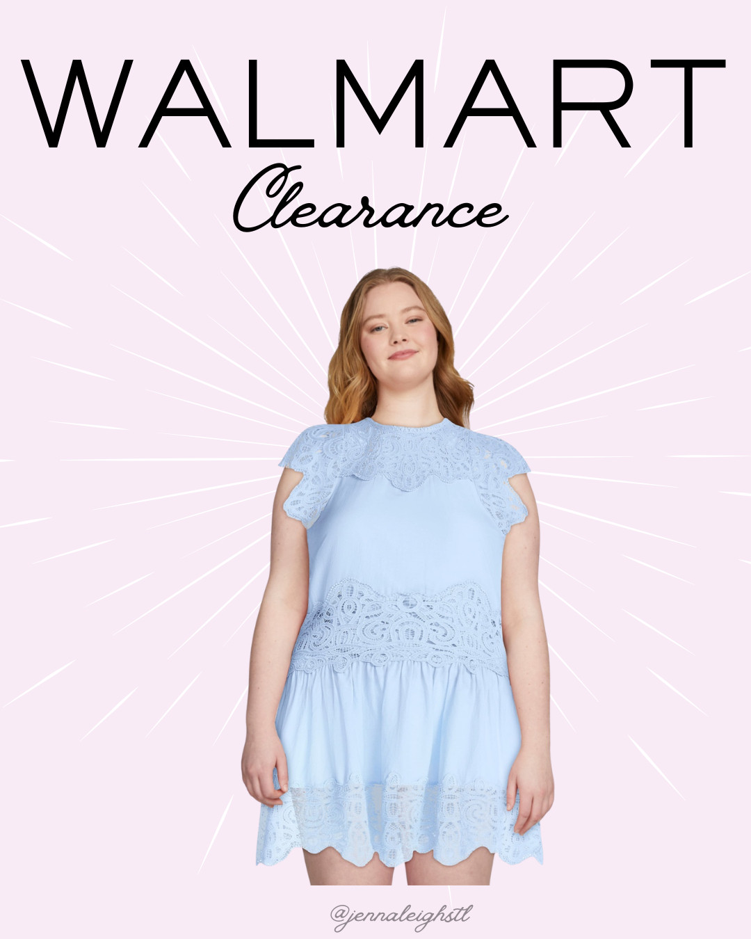 Walmart clearance find! This Scoop crochet mini dress was one of the most popular dresses of the season, and it's already on clearance. If you missed it the first time around, now is the perfect chance to grab it before the remaining sizes are gone. 

 #LTKSeasonal #LTKSaleAlert #LTKMidsize