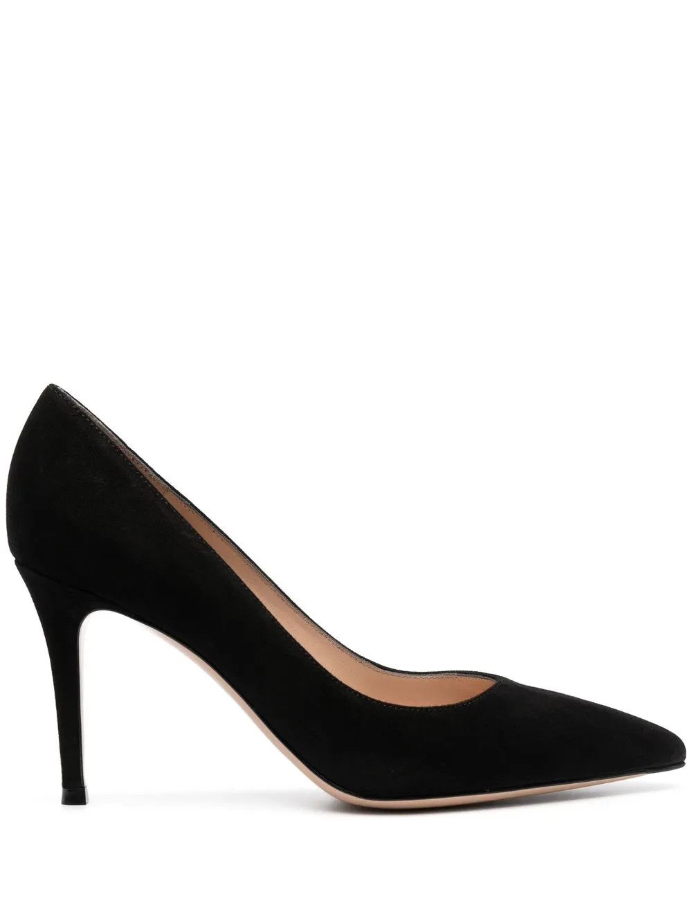 Gianvito Rossi Gianvito 85mm Leather Pumps | Black | FARFETCH CA | Farfetch Global