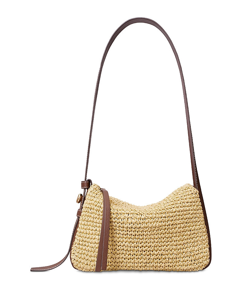 Tory Burch Romy Small Straw Shoulder Bag | Bloomingdale's (US)