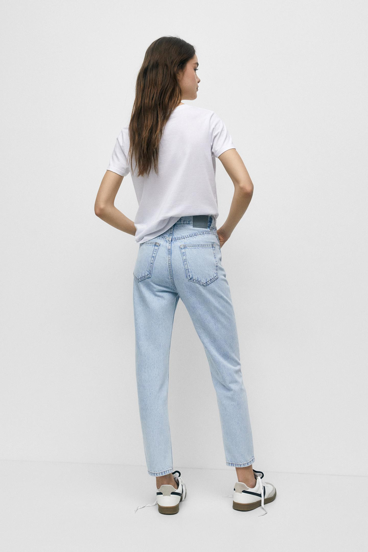 Basic mom jeans | PULL and BEAR UK