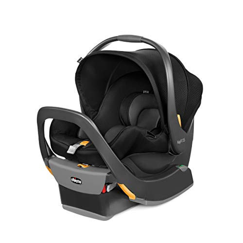 Chicco KeyFit 35 Infant Car Seat and Base, Rear-Facing Seat for Infants 4-35 lbs, Includes Infant Head and Body Support, Compatible with Chicco Strollers, Baby Travel Gear | Element/Black | Amazon (US)