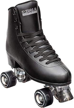 Impala Rollerskates Impala Quad Skate (Big Kid/Adult) Black 7 (US Men's 5, Women's 7) | Amazon (US)