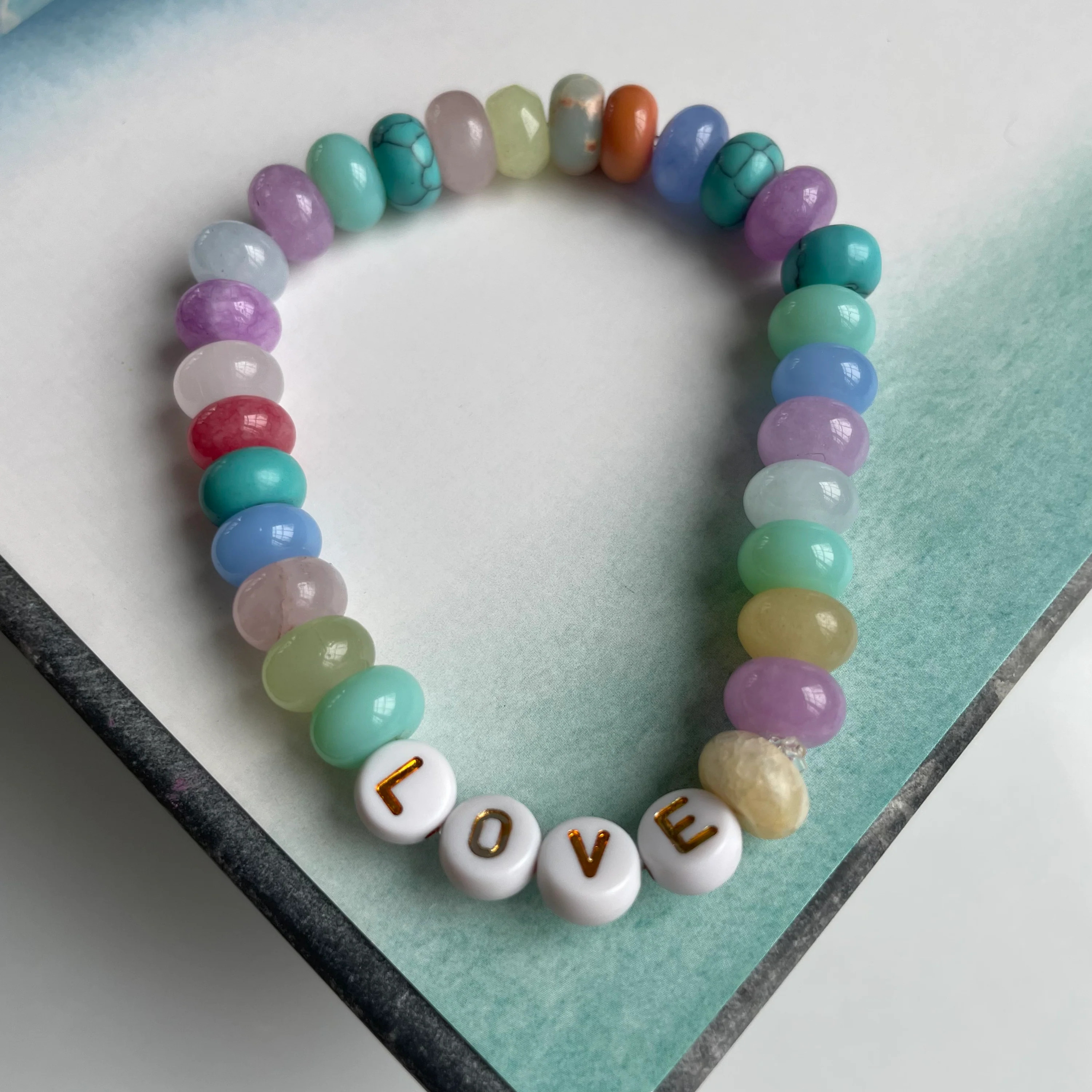 2025 Word Gemstone Bracelet | Gemstone Bracelet | Erin McDermott Jewelry