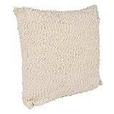 Creative Co-Op Cotton Boucle Throw, Cream Pillow, Ivory | Amazon (US)