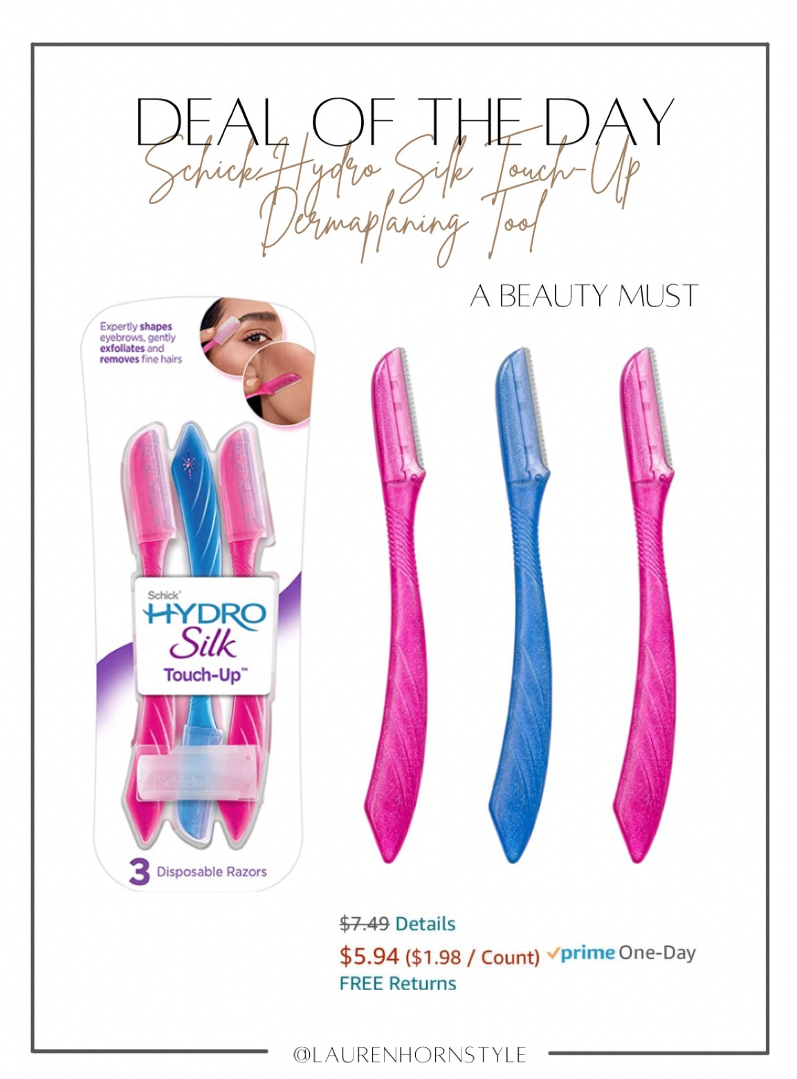 Silk touch up dermaplaning tool

#LTKsalealert #LTKbeauty #LTKitbag