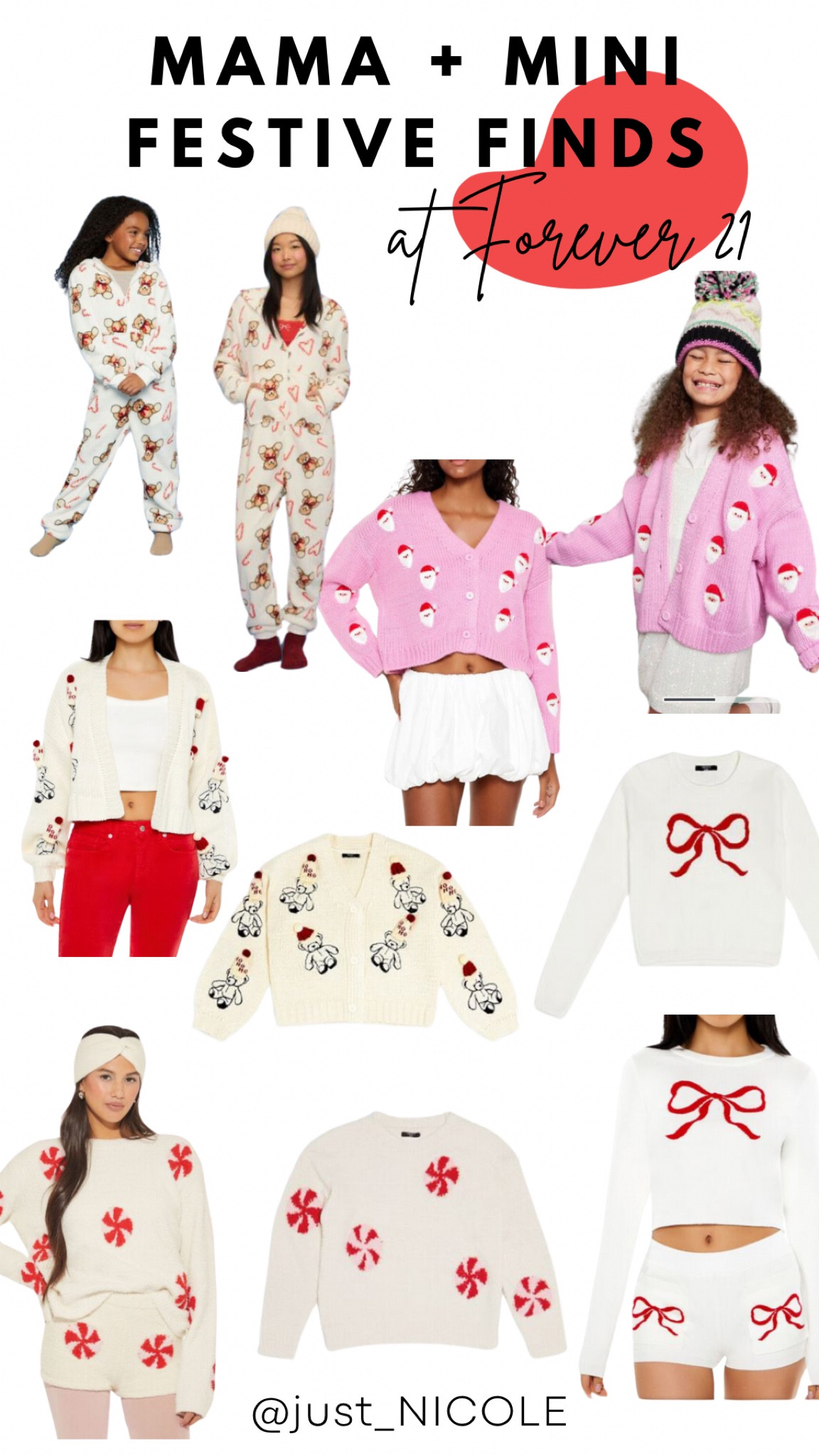 Match your mini this holiday season with these festive finds from #forever21! 🎅🏼🎄❄️

#LTKKids #LTKHoliday #LTKFamily